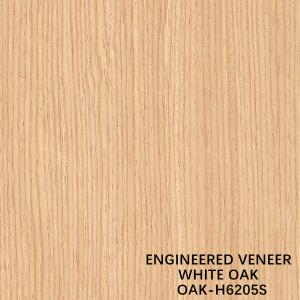 Wholesale Door Skin OEM Engineered Wood Veneer White Oak Yellow Vertical Grain H6205S 2500-3100mm from china suppliers