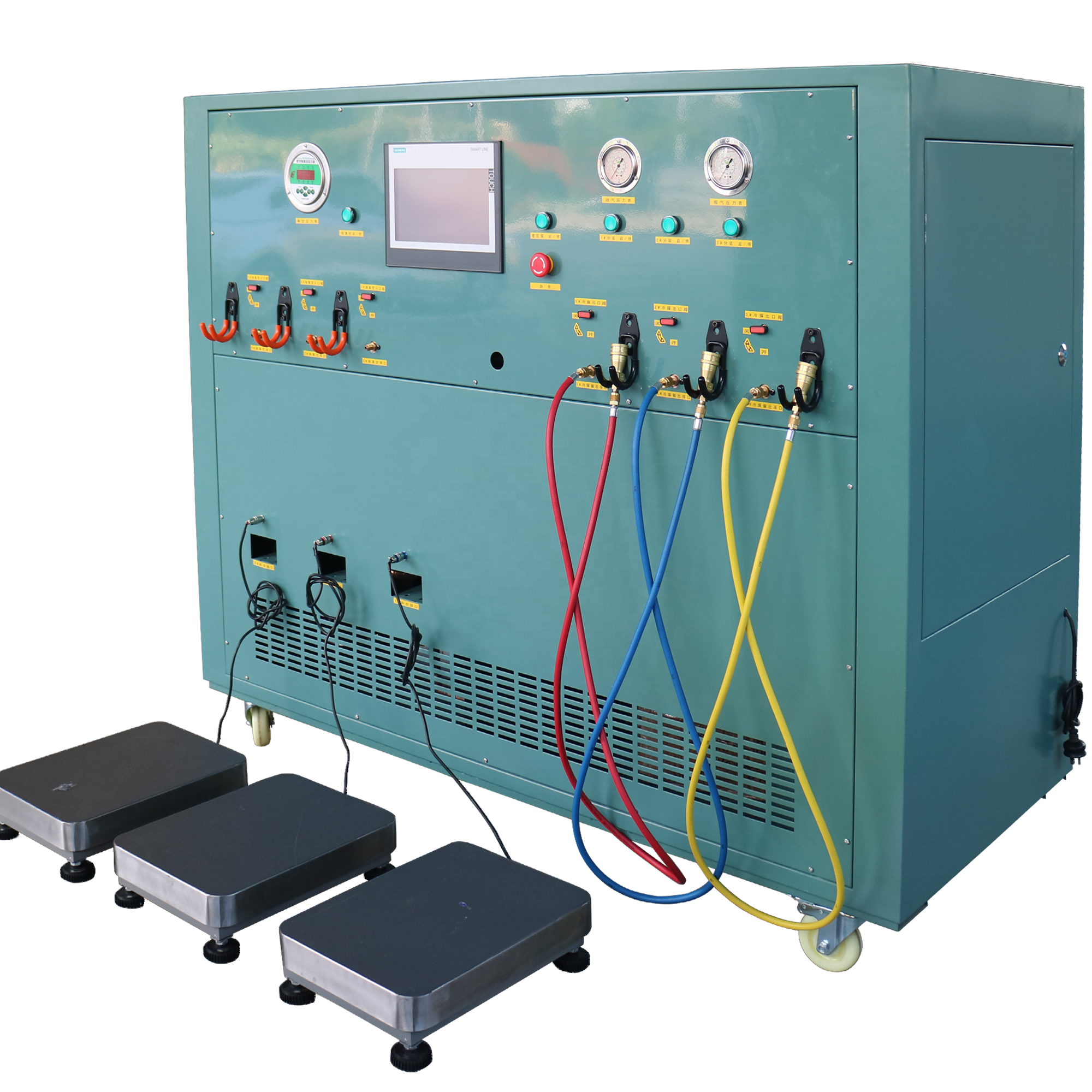 2HP Oil Less R134a Refrigerant Recovery Pump Automotive Freon Recovery Machine