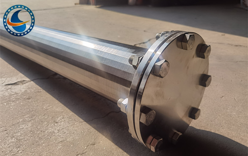 Dn 100 Wedge Wire Screen Pipe Stainless Steel 304 For Filtration