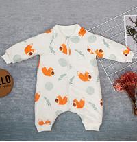 Wholesale Yellow Bird Green Leaf 0.2 Tog Baby Boy Blanket Infant Sleep Sack from china suppliers