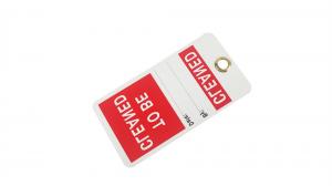 China Custom Durable Risk Indicating Tag for Business Risk Management on sale