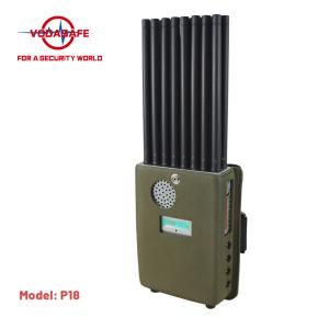 Wholesale CDMA GSM 16W Aluminum Mobile Phone Blocker 18 Frequencies 25m from china suppliers