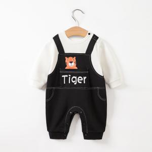 Wholesale Children'S Short Sleeve Overall For Newborn Cartoon Strap Overalls Spring Autumn from china suppliers