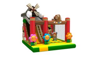 Wholesale Farm Themed Inflatable Jump House European Standard Inflatable Windmill from china suppliers