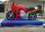 Customized Advertising Inflatables Motorcycle Replica , Inflatable Motorbike