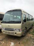 Toyota 1HZ / 15B 16B Used Coaster Bus , Passenger Mini Old Coaster Bus