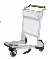 Portable 3 Wheels Smart Cart Airport , Luggage Cart Trolley For Hotel Staff, Airport Luggage Trolley