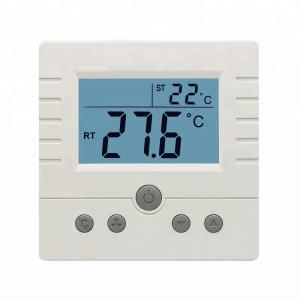 Wholesale Flame Retarding ABS Fan Coil Thermostat For Air Conditioning 86mm X 86mm X13mm from china suppliers