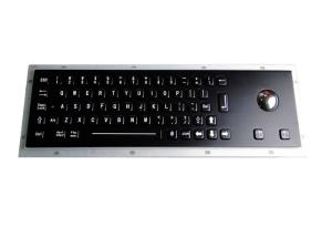 Wholesale Rugged Stainless Steel Metal Keyboard 20mA Electroplated Black from china suppliers