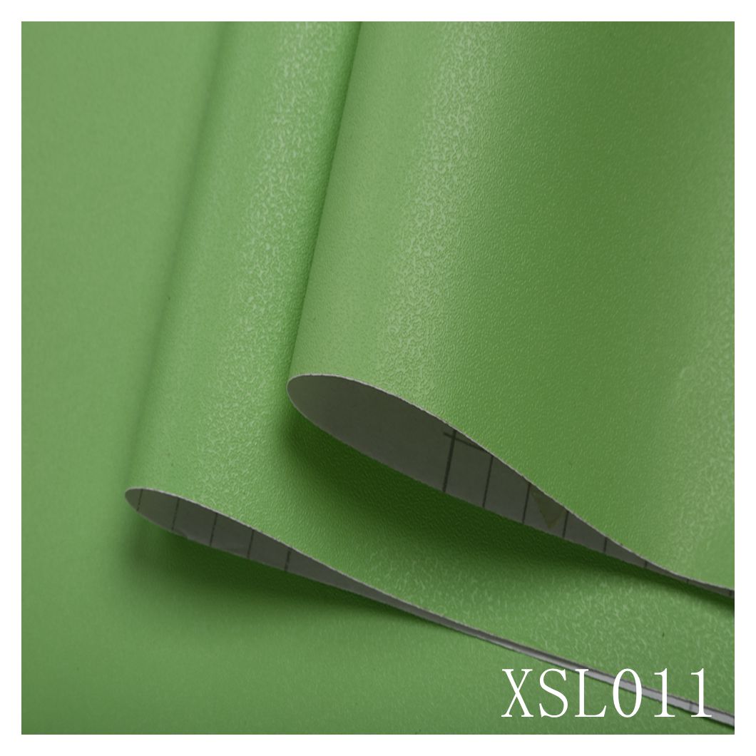 Self-adhesive Waterproof Solid Color Refurbished Stickers Decoration Wall Sticker in Orange Color Affordable and Durable