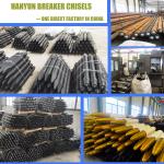 Hydraulic Breaker Chisels 120mm For Excavator Rock Hammer SB70 SB81