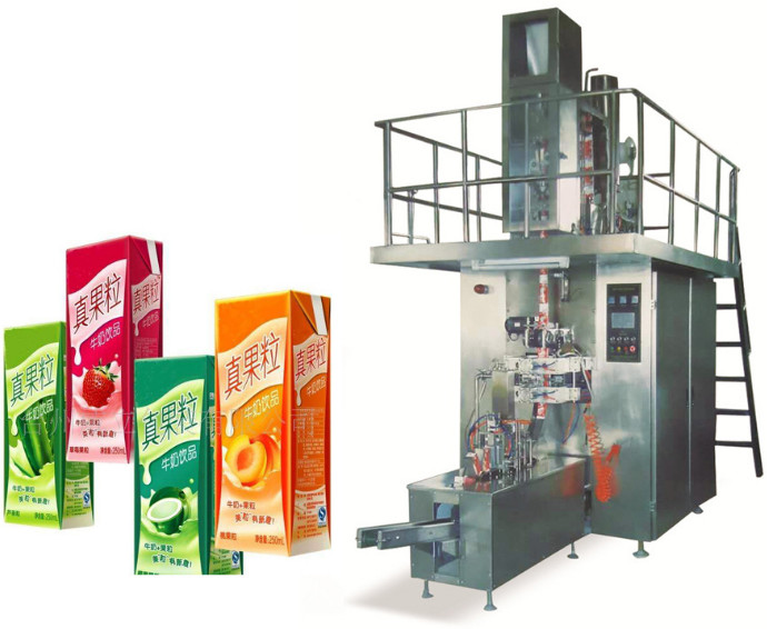 High Speed Aseptic Carton Filling Machine 304 Stainless Steel 3000 Cartons/hour For 125ml,200ml,250ml,330ml,