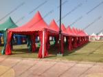 Colorful Multi - Side PVC Pagoda Tent Aluminium Alloy Frame For Event / Party