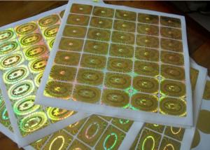 Wholesale Round Circle Security Hologram Sticker Permanent Adhesive Waterproof from china suppliers