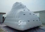 Hot sale commercial use inflatable iceberg made of lead free pvc tarpaulin for