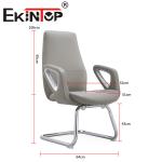 Modern Office Furniture Synthetic Leather Material Leather Club Chairs