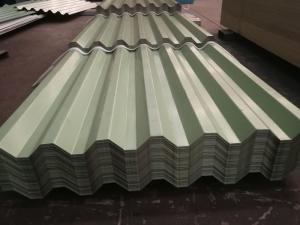 Wholesale Color Coated Profiled Zincalume Corrugated Roof Sheets ISO9001 Certificated from china suppliers