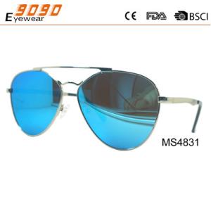Wholesale Classic culling fashion metal sunglasses ,UV 400 Protection Lens,suitable for men and men from china suppliers