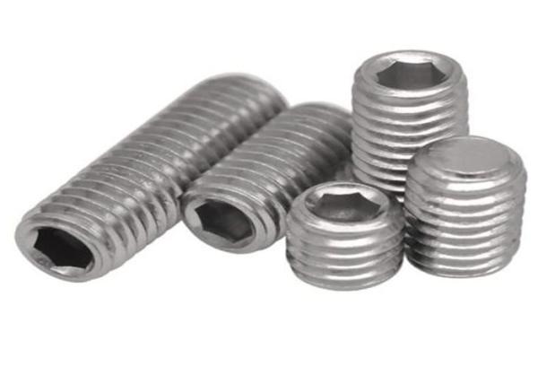 Metric Imperial 18-8 Stainless Steel SUS 304 Lat Point Hex Socket Grub Bolt