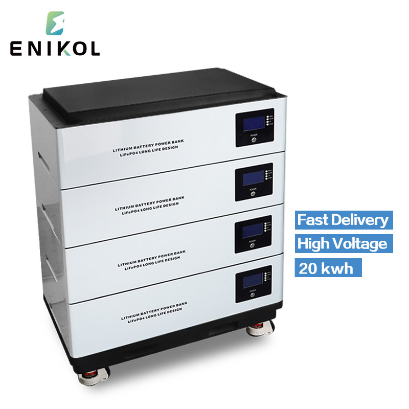 5kwh 10kwh 20kwh Stackable LiFePo4 Battery 48V Lithium Battery For Solar