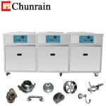 3-Tank Ultrasonic Cleaner For aluminum parts Stainless steel parts with cleaning