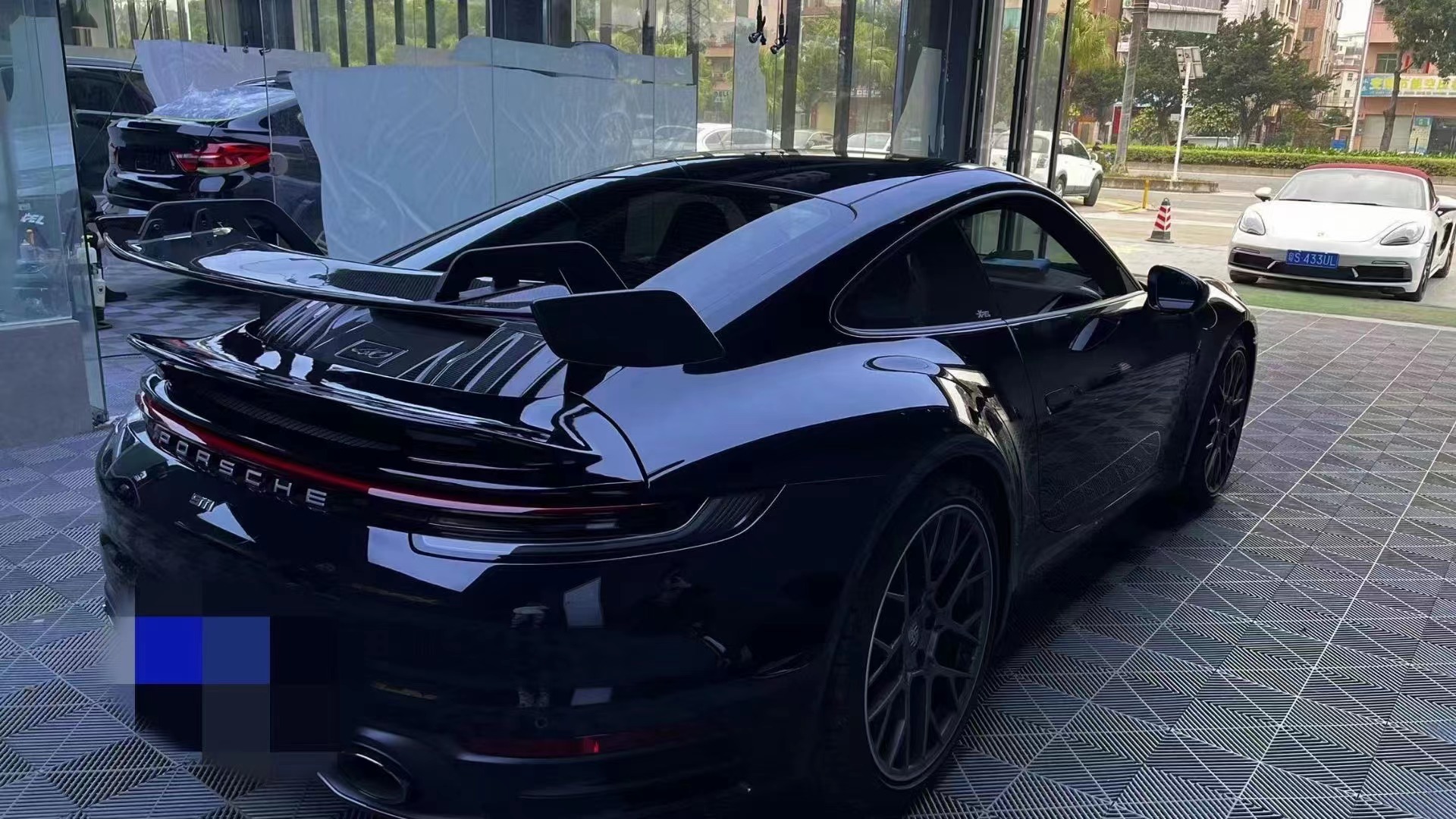 Carbon Fiber Spoiler for Porsche 911 992 Carbon Fiber Material 911 992 Upgraded GT3 Style Rear Spoiler
