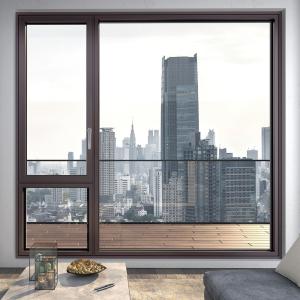 Wholesale Thermal Break Aluminum Casement Windows With 35dB Sound Insulation For Living Room from china suppliers
