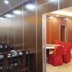 1230 MM Width Acoustic Partition Wall Interior Sliding Door Hotel Room Divider