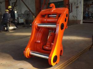 Wholesale OEM Avaliable Excavator Quick Hitch , Hydraulic Quick Coupler Excavator from china suppliers