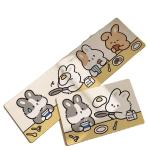 Rubber Nordic Style Printed Kitchen Mat for Living Room Carpet Bedroom Rug Home