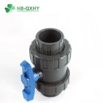 Household PVC Male and Female True Double Ball Union for Household Pipeline
