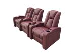 Multifunctional Modern Recliner Chair PU Leather Movie VIP Seating
