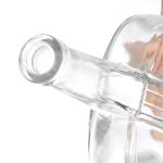 Juice 700ml/750ml Glass Bottle With Cork for Mini Spirits Glass Liquor Bottle