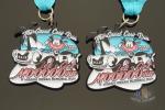 Great Cow Run Metal Award Medals Sport Softball Events Medallion Spray Black