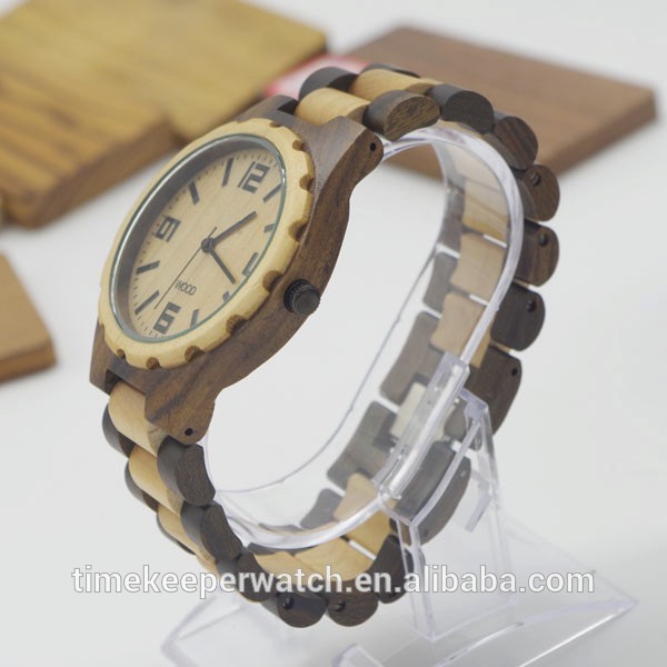 black wood watch , wood wrist watches men 2015 , natural wood material good for health .we wood watches