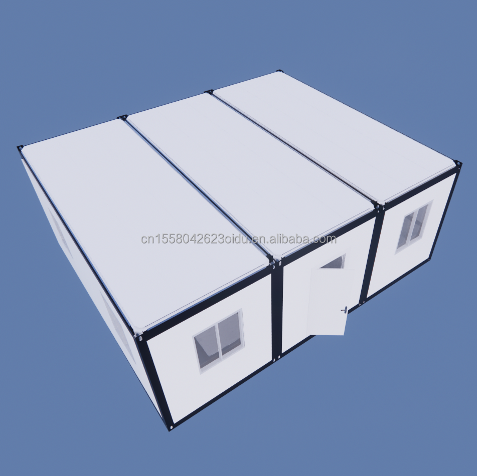 Container Houses Affordable Steel Structure Prefab Homes with 50/75/100mm Wave Sandwich Panel Walls