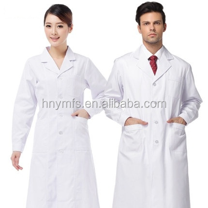 Classic Medical Scrubs Uniforms For Hospital Dental Use Lab Coat