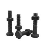 ZINC Finish 8.8 Grade Hex Bolts and Nuts M6-M36 M10 DIN933 934 for Industrial