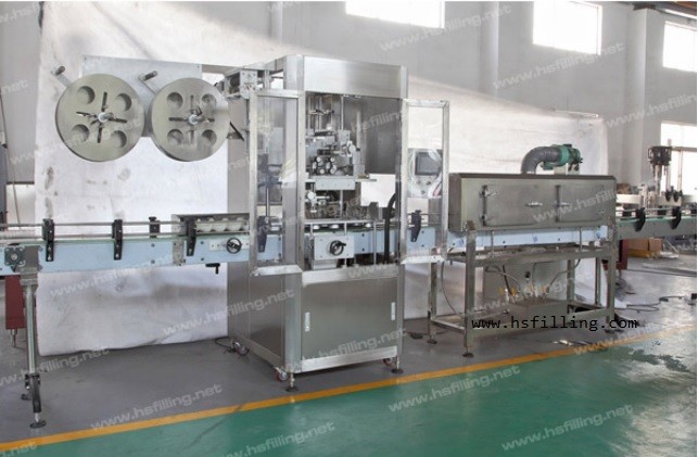 3kw Yogurt Cup Sleeve Labeling Machine