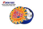 Orange Fruity Flavor Low Calorie Hard Candy , Low Carb Candy OEM Service