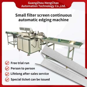 Wholesale 5KW Small Filter Manufacturing Equipment Continuous Edging For Household Appliances from china suppliers