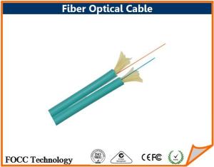 Wholesale Teal Zipcord Indoor Fiber Optical Cable OM3 50/125 Multimode Fiber Optic Cable from china suppliers
