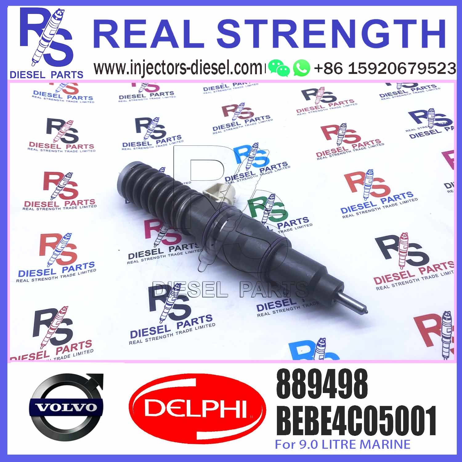 High Quality Diesel Fuel Injector BEBE4L13001 VOE21714948 889498 For V-O-L-V Cummins excavator D13 D16 EC210 EC 22012829