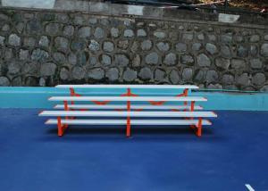 Wholesale Blue Portable Outdoor Aluminium Bleachers For Pool / Inside Gym from china suppliers