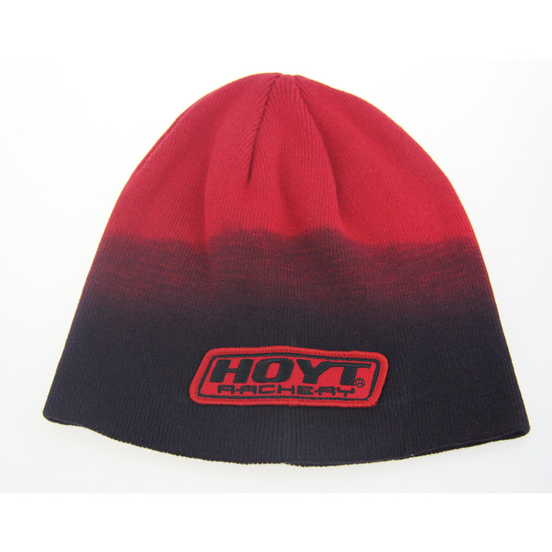 Acrylic Knitted Skully Beanie Hats Embroidered Beanie Hats Woven Patch Logo