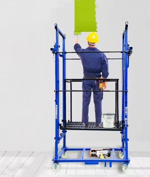 500kg 3m mobile mini cargo lift elevator warehouse home portable steel lift