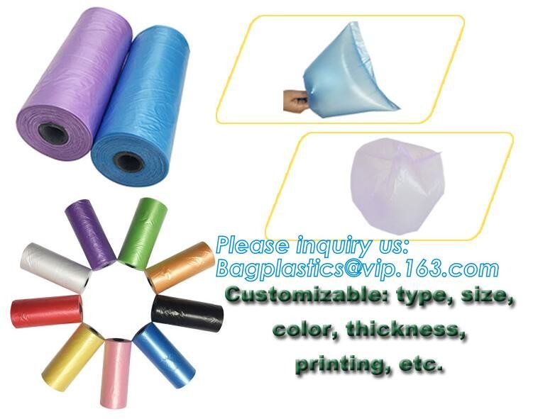 Garbage bag Dog poop bags T-shirt Plastic bag Laundry bags trash bag Nappy Sacks Produce bag die cut/loop handle bags Dr