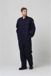 EN11612 Flame Resistant Clothing , 100% Cotton Flash Proof Overalls