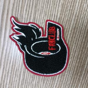 China Large Pattern Color Towel Embroidery Patch Chenier Decal Logo on sale
