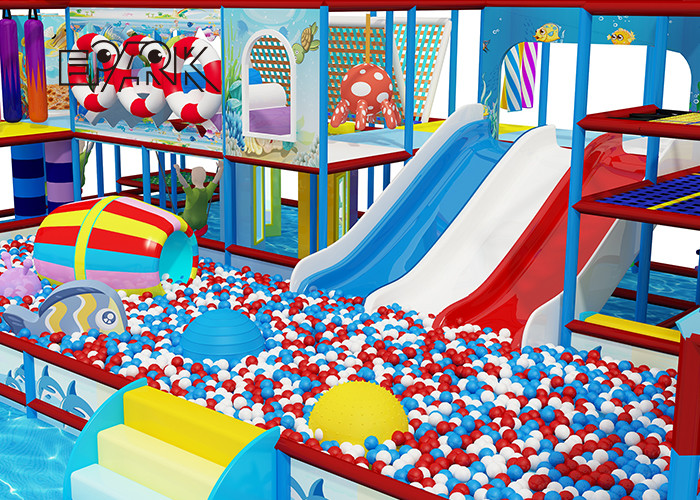 Anti UV PVC Naughty Castle Indoor Soft Play Equipment For 3-14 Years Old